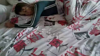 Martina Pranks Blonde Friend With Massive Morning Squirt