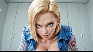 Android 18 Anal Cosplay
