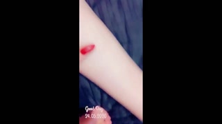 Petite Arab Teen Friend with Slim Figure and Small Breasts